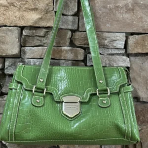 Lime green shoulder bag